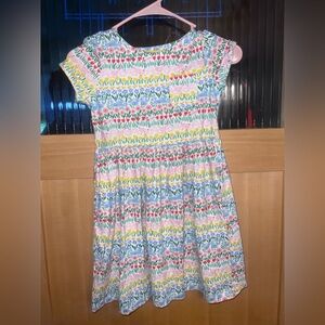 Mini Biden Size 9/10 Chicken And Flower Dress Summer/spring